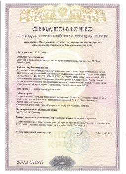 Свидетельство о государственной регистрации права